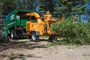 Broyeur végétaux sur châssis routier Bandit 12XP ALM