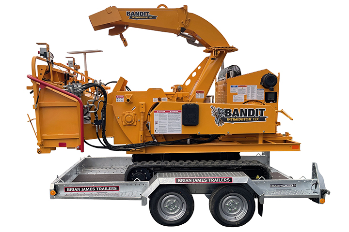 Broyeur de branches sur chenilles Bandit 12XT